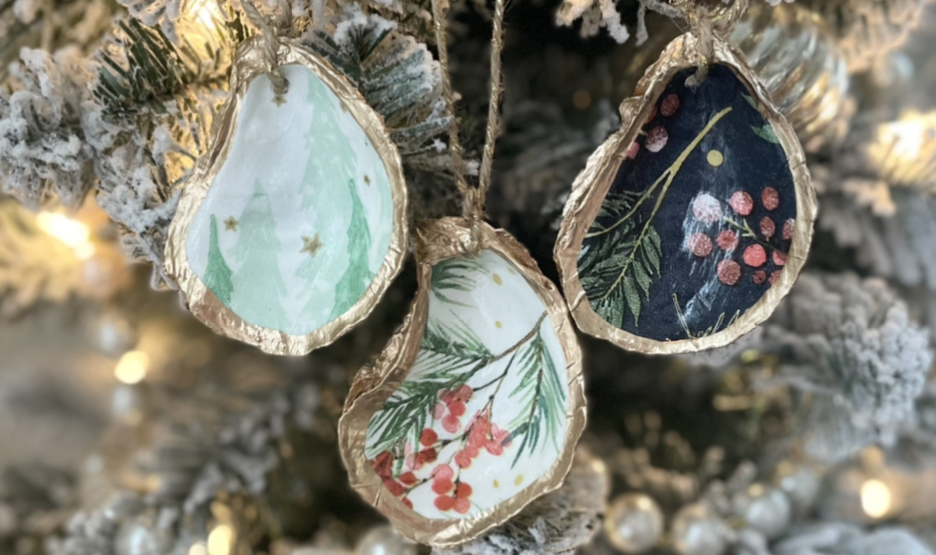 Craft for a Cause: Oyster Ornament Class